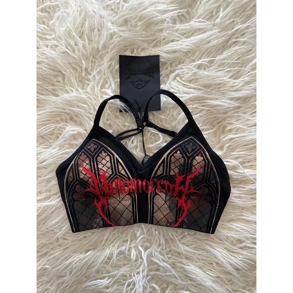 Civil Regime x No Tomorrow Kelly Seamless Sports Bra Sacrifice Size XS - Picture 2 of 8